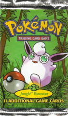 Pokemon Jungle Unlimited Edition Booster Pack - Wigglytuff Artwork